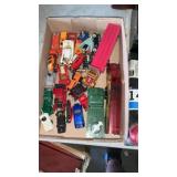 Toy car and truck box lot