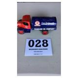 ETRL die cast truck bank