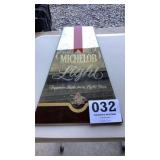 Michelob  light, standup mirror