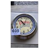 Battery operated Coors light clock