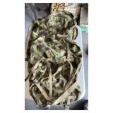US military camouflage surplus backpack