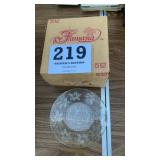 Fantastia set of 4 cake plate