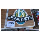 St. Paul Girl  Beer sign