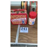 Aladdin Cracker Jack lunchbox and thermos