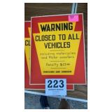2 Pennsylvania game commission signs