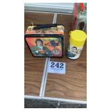 Aladdin Fall Guy lunchbox and thermos