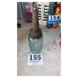 Large Atlas jar with spout