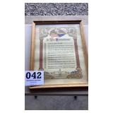 The 10 Commandments print