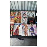 Playboy magazine lot