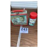 Aladdin Evel Knievel lunchbox thermos
