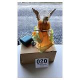 Battery operated lighted figurine
