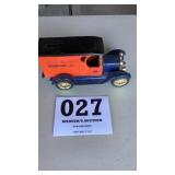 ETRL die cast truck bank