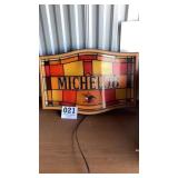 Lighted Michelob beer sign