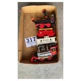 Train engines and cars