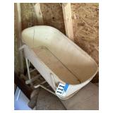 Antique baby crib