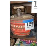 Wizard gasoline can