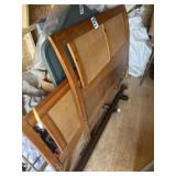 Bedframe with head and foot boards