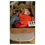 Box lot miscellaneous crocheted items