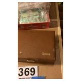 Jewelry box and green stamps