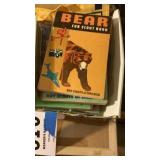 Boy Scout and Girl Scout and baseball books