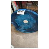 Two sled saucers