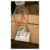 Valley Farms milk bottle