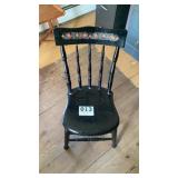 Painted plank, bottom chair