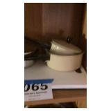 Shelf pans, cutting board and George Foreman