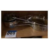 Set up Cuisinart pans