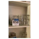 Set of glasses