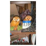 Set of owls