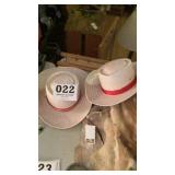 2 hats (K,H,& L.???)