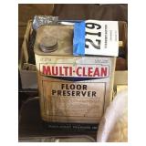 Multi ï¿½ clean floor preserver