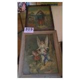 2 pieces artwork