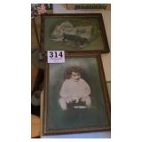 2 pieces artwork