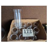 Kerosene Lamp Chimney Glass Lot