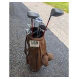 Wilson Golf Clubs, Balls, & Bag