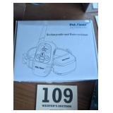 New Rechargeable Pet Collar Set