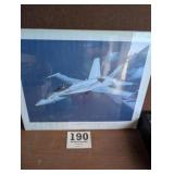 F-18 Jet Art Print Photo