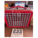 Plaid Design Lunchbox (NO Thermos)