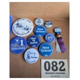 Vintage PSU Football Pin lot