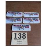 Winston Racing All-Star Patch Lot