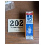 CCI 100 Rounds 22 cal. Mini Mag Short