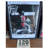 Michael Jordan Framed Promo Photo