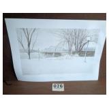 Bradley Shoemaker- Lewisburg Bridge Print