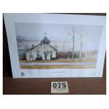 Bradley Shoemaker- The Old Church Print