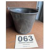VINTAGE TIN BERRY PAIL