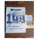 SIGNED PSU CONLON THOMAS PROGRAM
