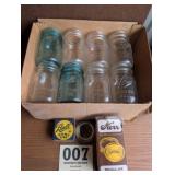 Pint Ball jars w/Lids