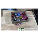 Vintage lot of some old glass Christmas ornaments